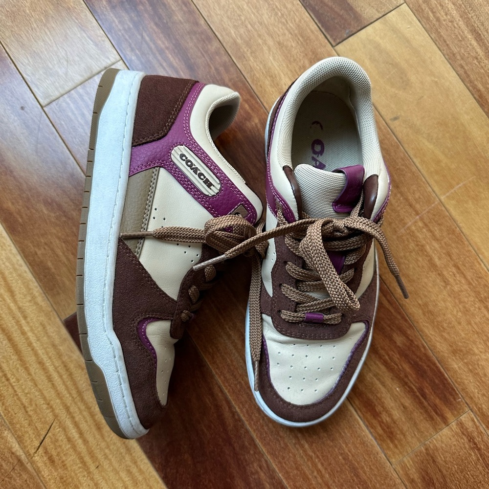 Coach C201 leather sneakers - Picture 3 of 6